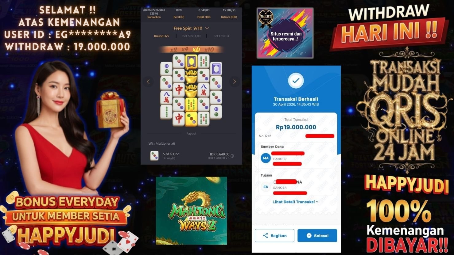 HAPPYJUDI JACKPOT SLOT MAHJONG WAYS 2